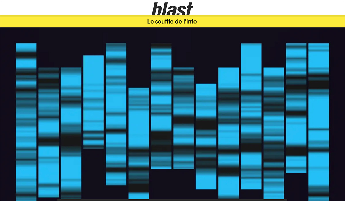 Représentation ADN en barres bleues : illustration des financements publics injectés dans les biotech