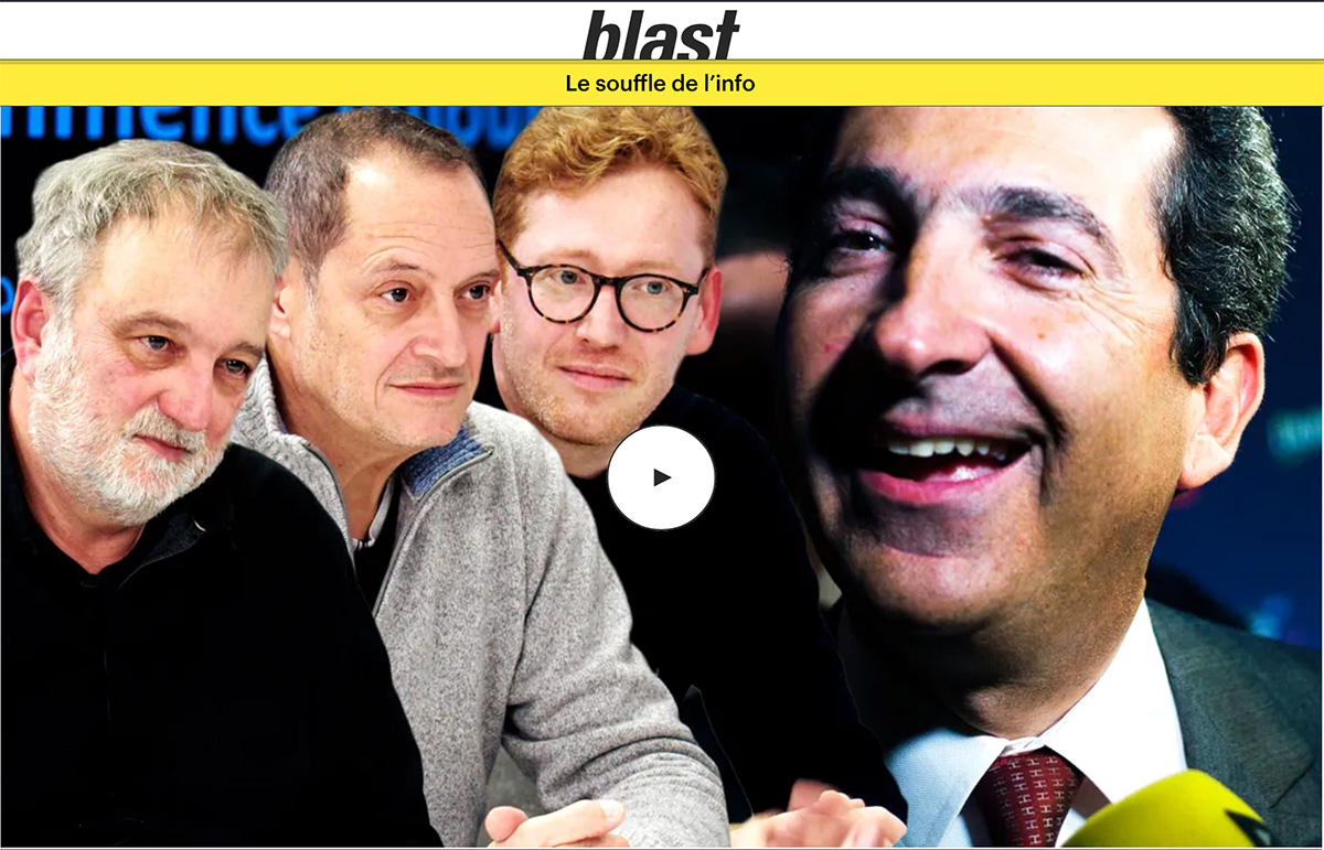 Équipe de journalistes de Blast, Reflets et Streetpress – révélation des DrahiLeaks